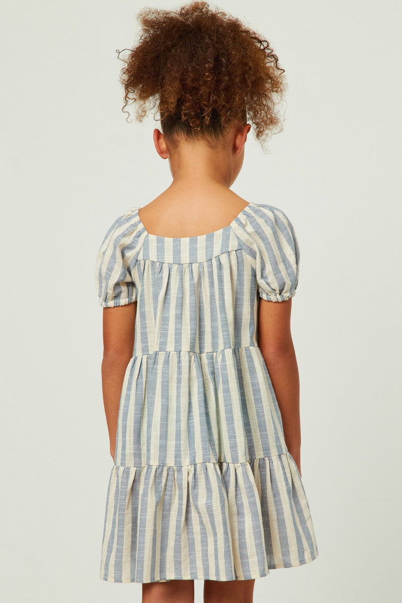 Girls Striped Dress
