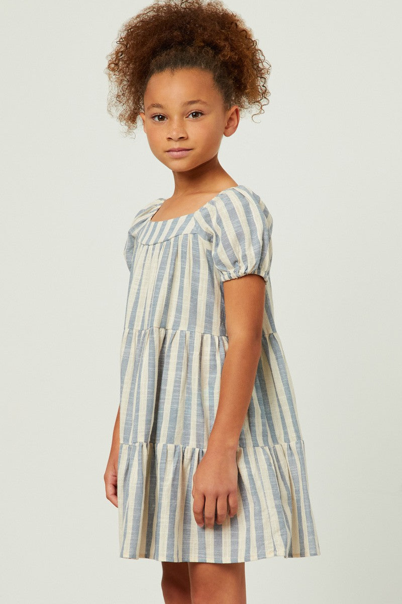 Girls Striped Dress
