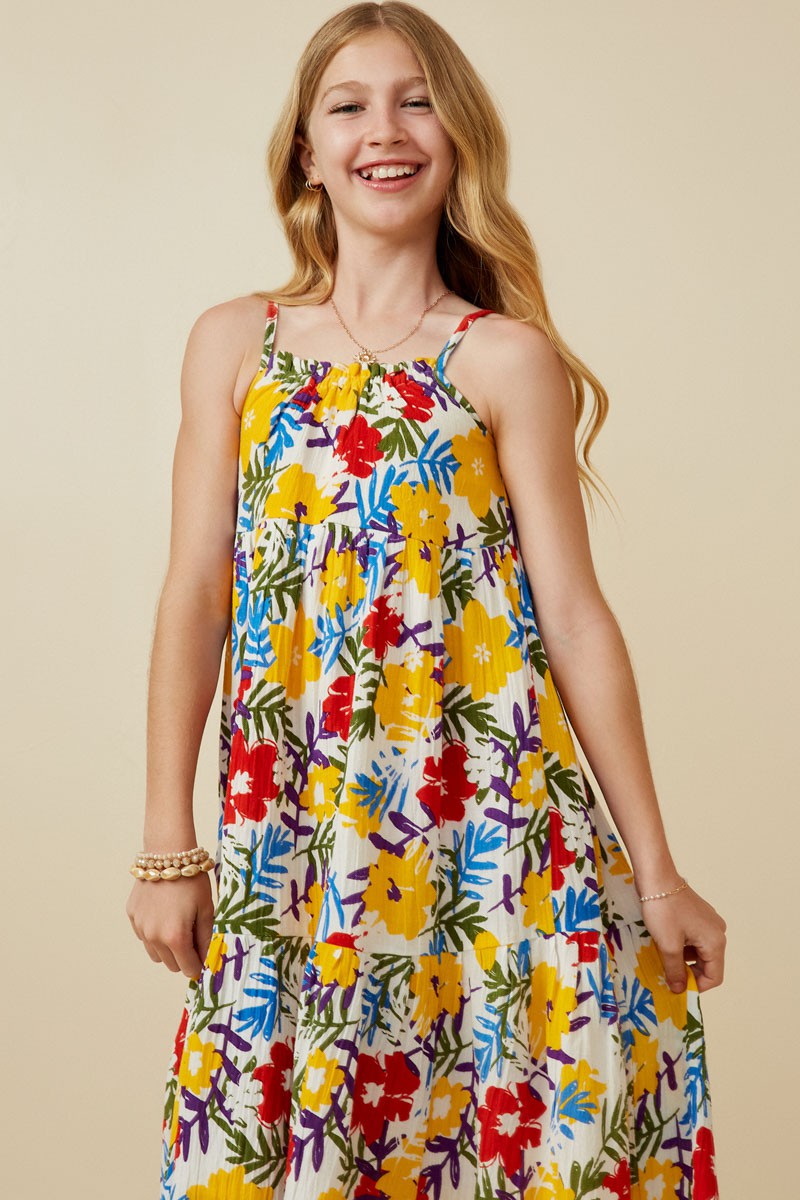 Jenna Girls Floral Dress