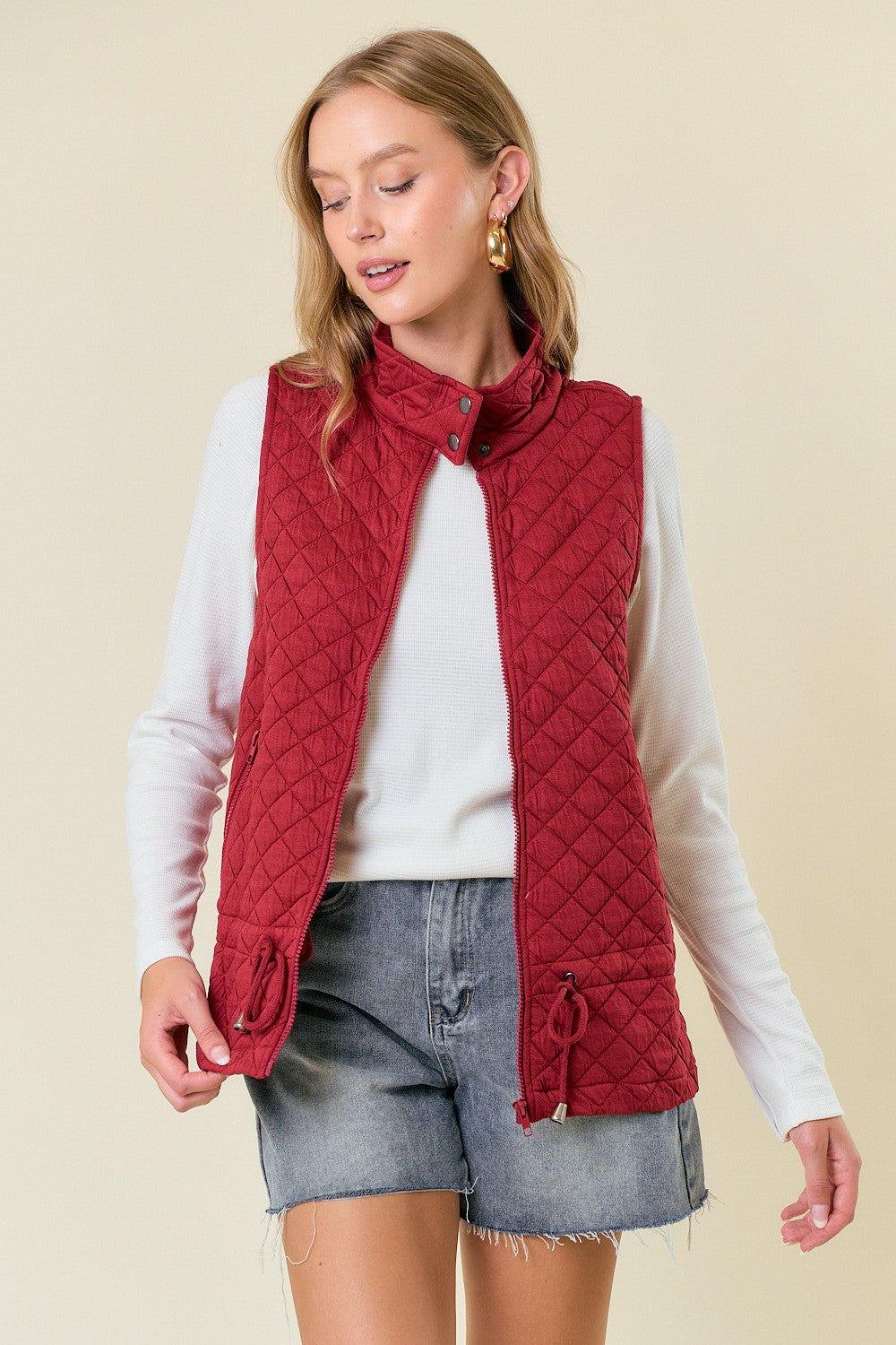 Noelle Quilted Vest