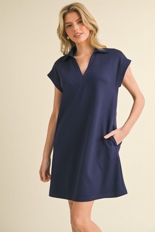 Vanessa Collared Dress