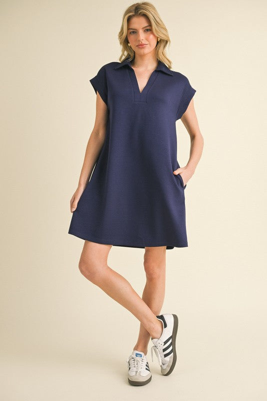 Vanessa Collared Dress
