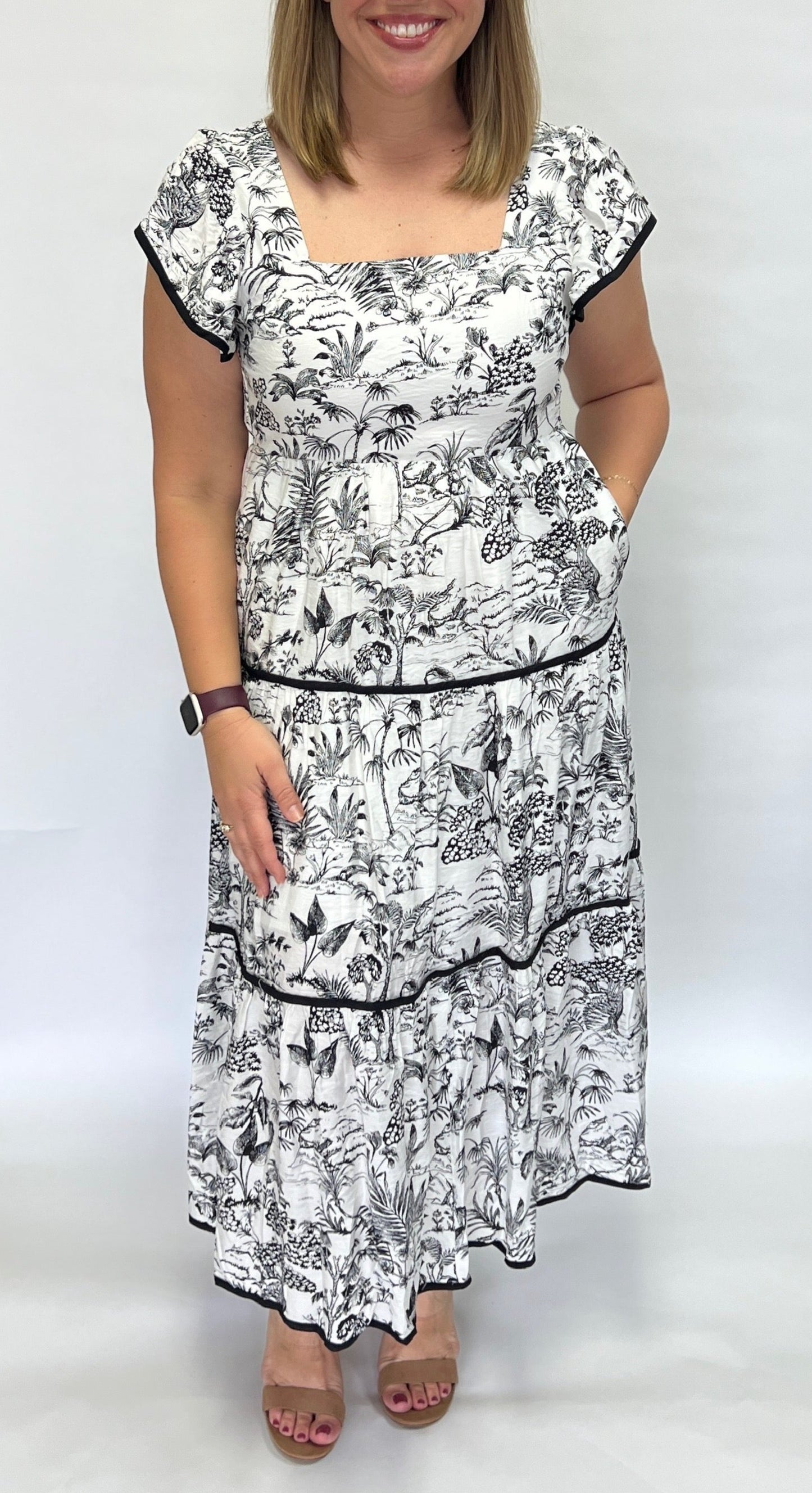 Colette Toile Dress