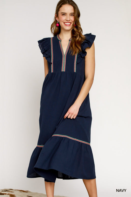 Savannah Embroidered Dress