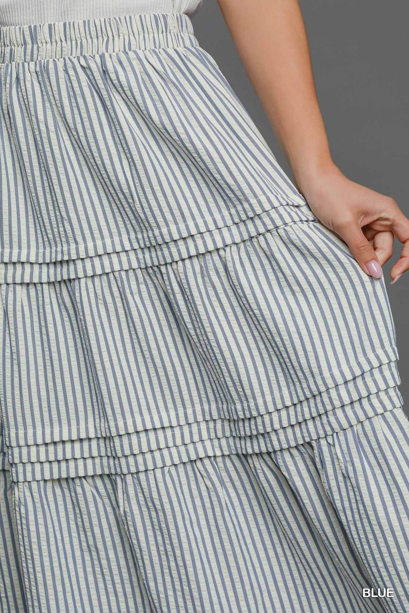 Jolie Striped Skirt