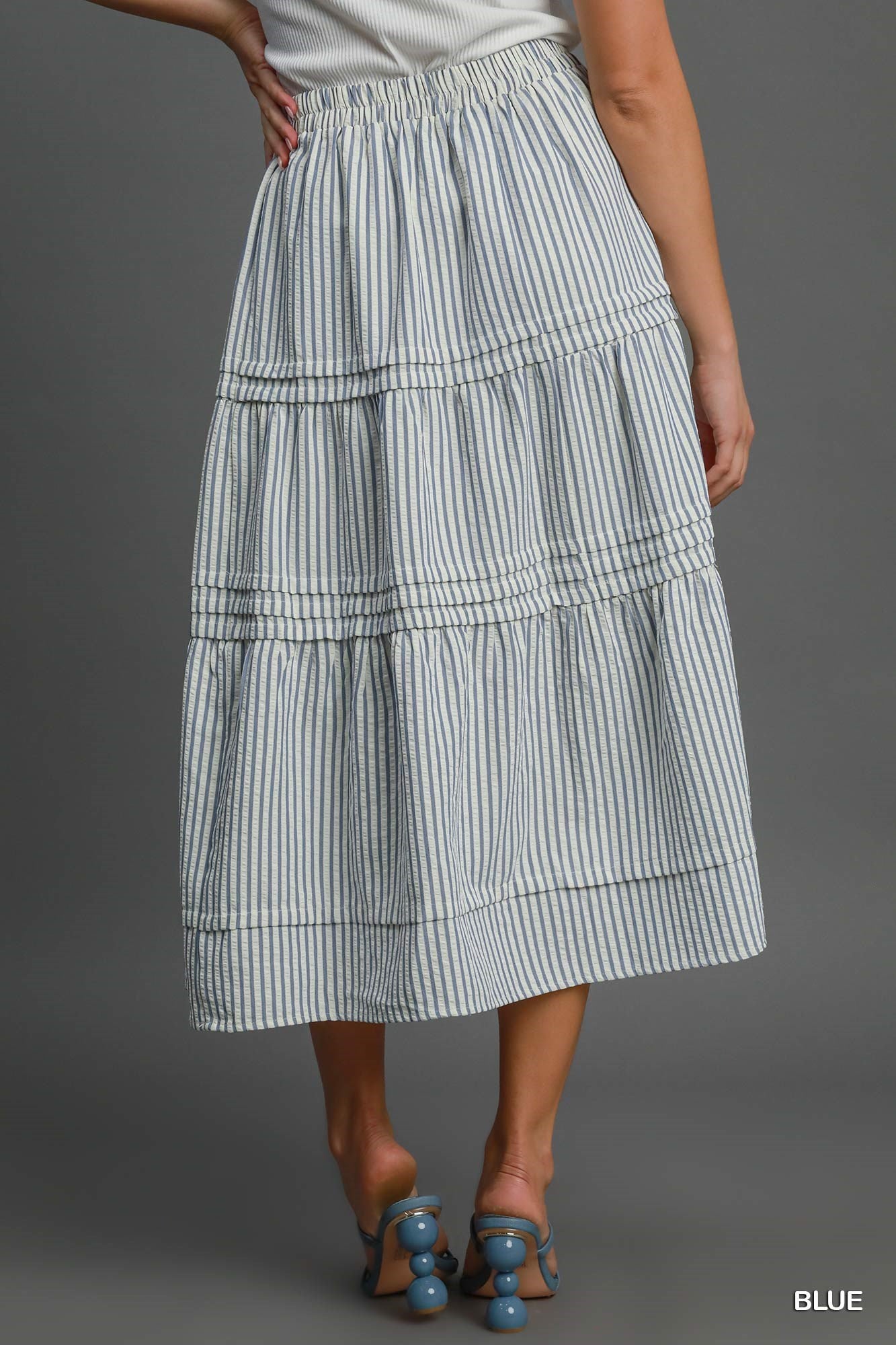 Jolie Striped Skirt