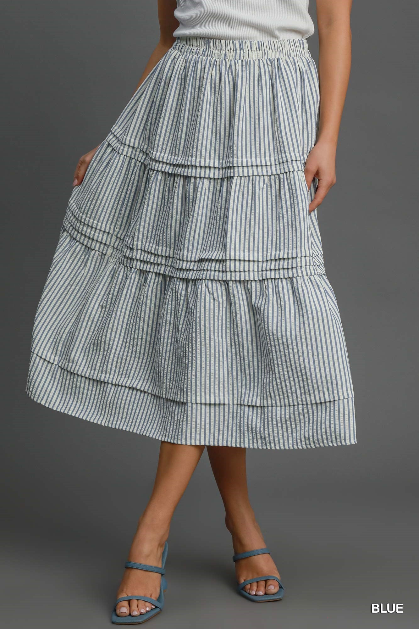 Jolie Striped Skirt