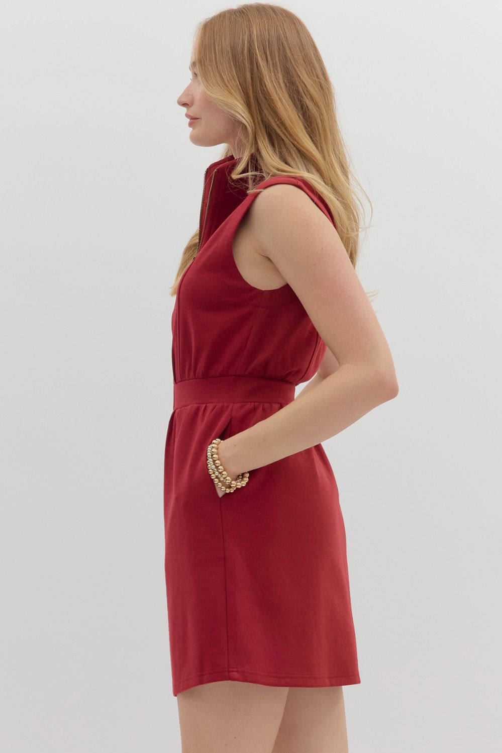 Clarissa Zip-Up Dress