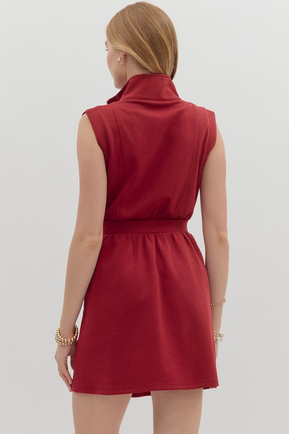 Clarissa Zip-Up Dress