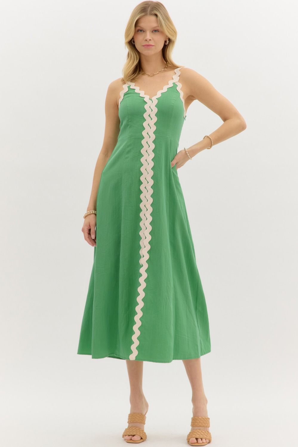 Shelly Midi Dress Hey Honey Clothing Co. Shelly Midi Dress Hey Honey Clothing Co.