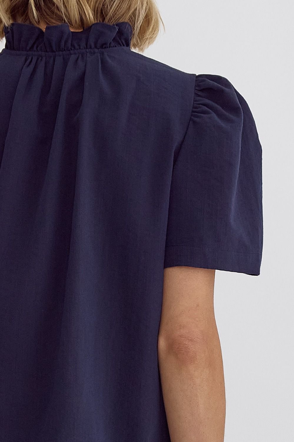 Leela Ruffle Blouse