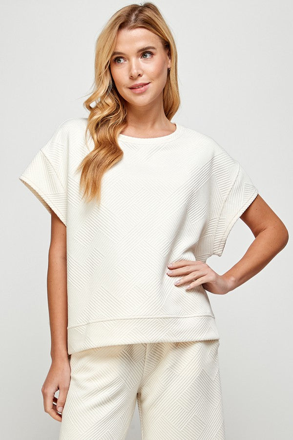 Molly Textured Top