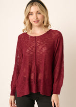 Load image into Gallery viewer, Juliet Long Sleeve Sweater