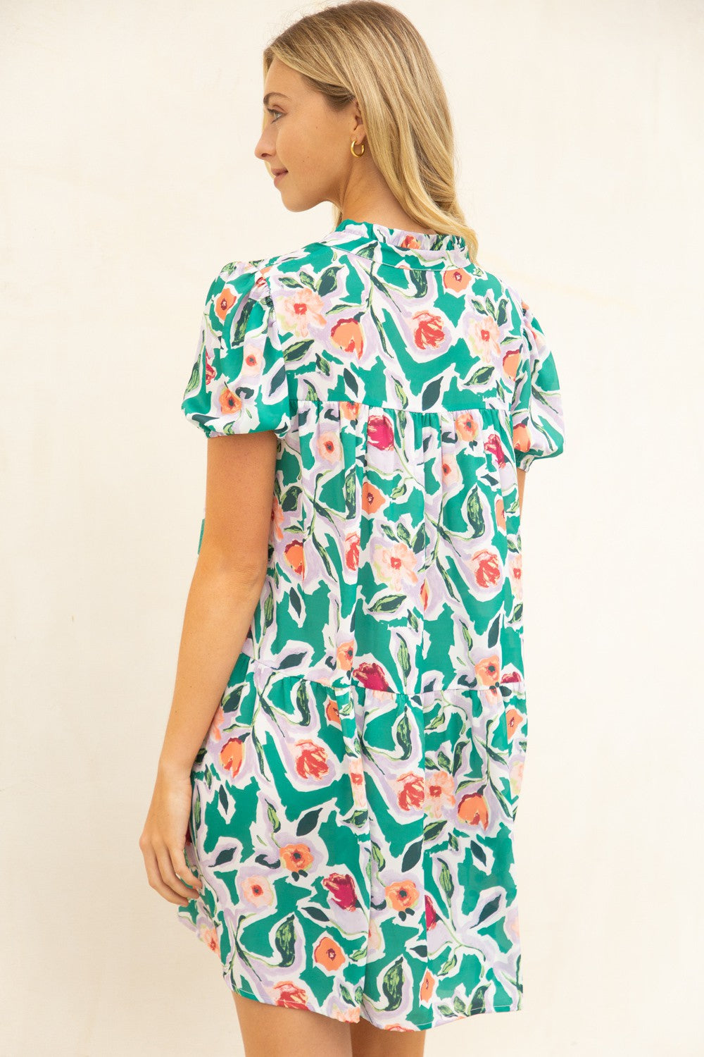 Brinlee Floral Print Dress