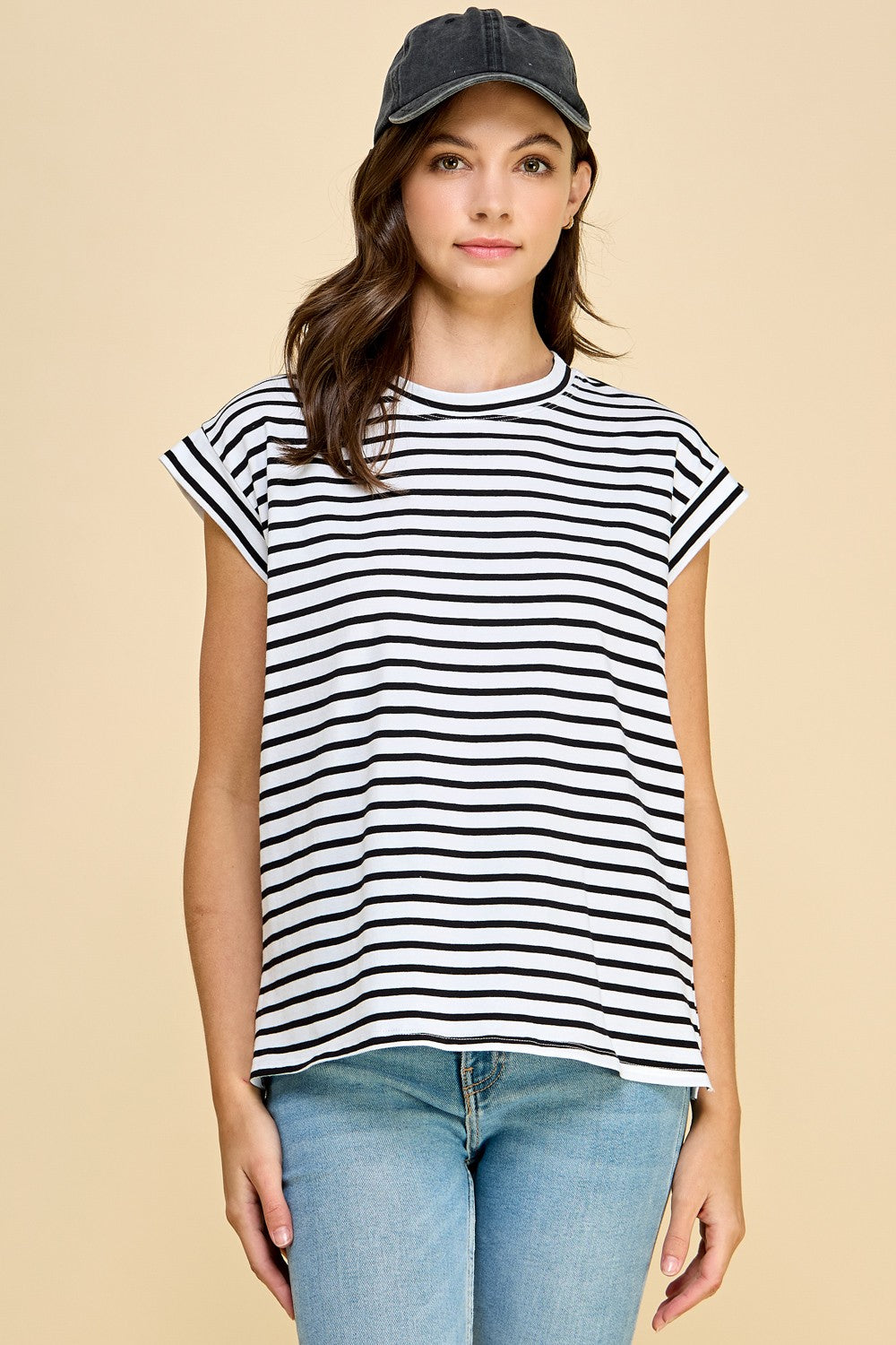 Hannah Striped Top