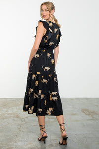 Silva Cheetah Print Dress