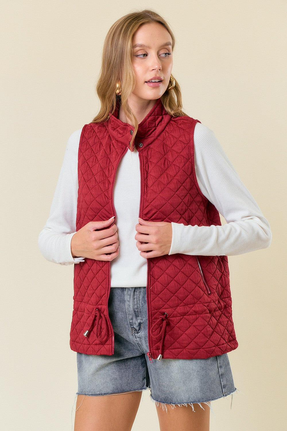 Noelle Quilted Vest
