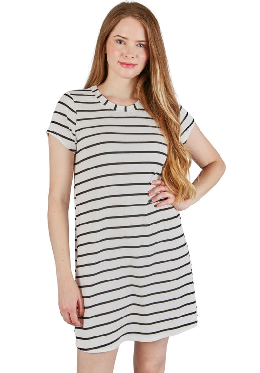 Opal Striped Dress