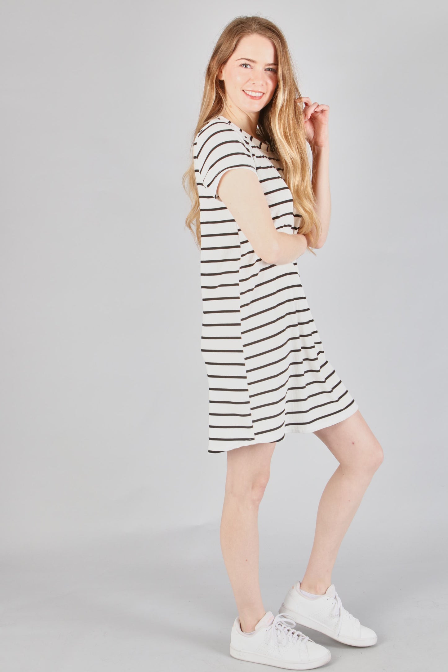 Opal Striped Dress