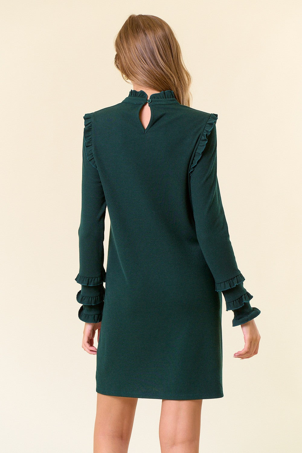 Angeline Knit Mock Neck Dress