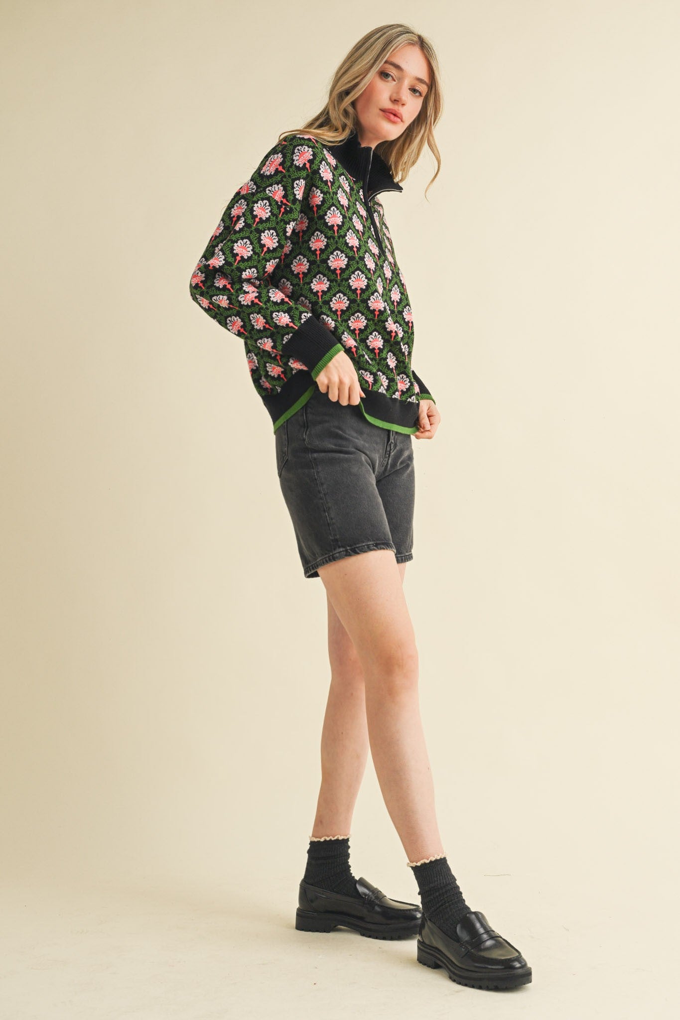 Amara Printed Pullover