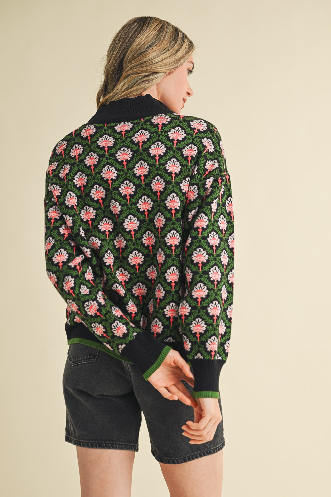 Amara Printed Pullover