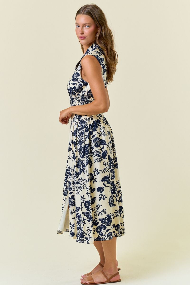 Meredith Print Dress
