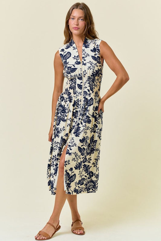 Meredith Print Dress