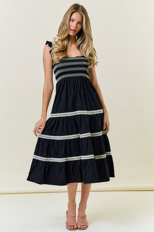 Milly Embroidered Dress