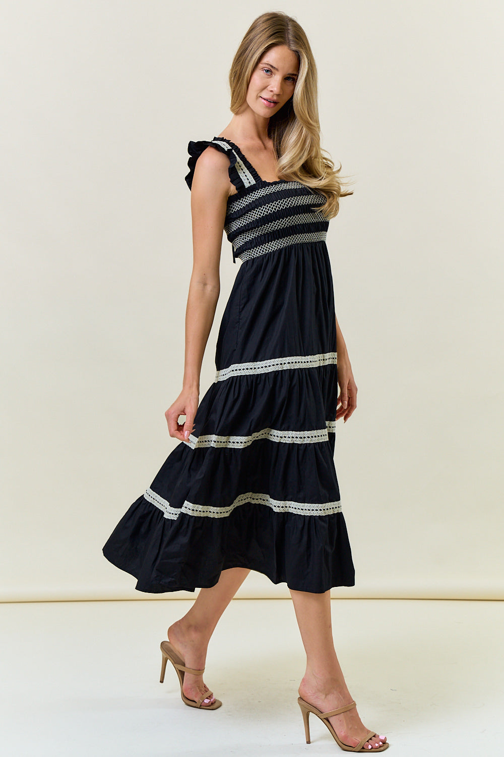 Milly Embroidered Dress