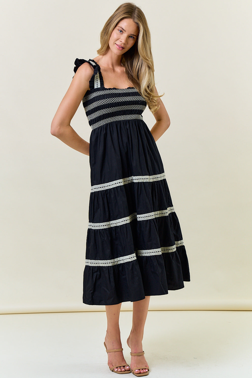 Milly Embroidered Dress