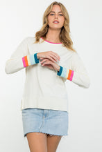 Load image into Gallery viewer, Remi Stripe Wrist Sweater