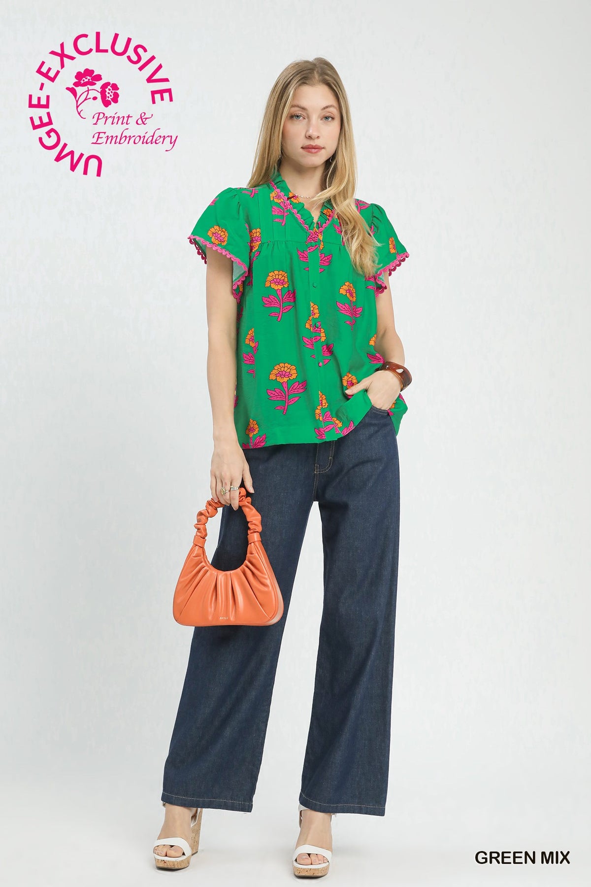 Ulla Print Top