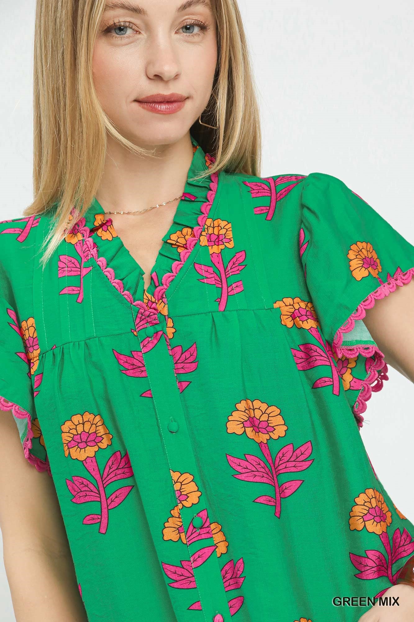 Ulla Print Top
