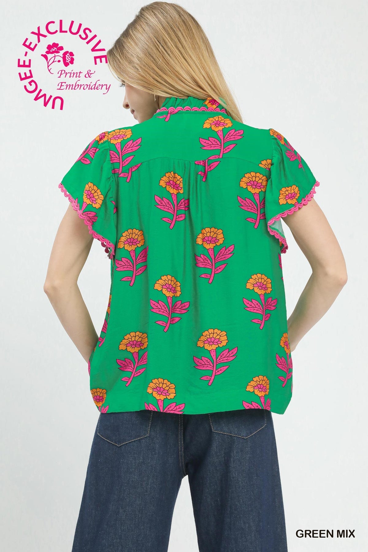 Ulla Print Top