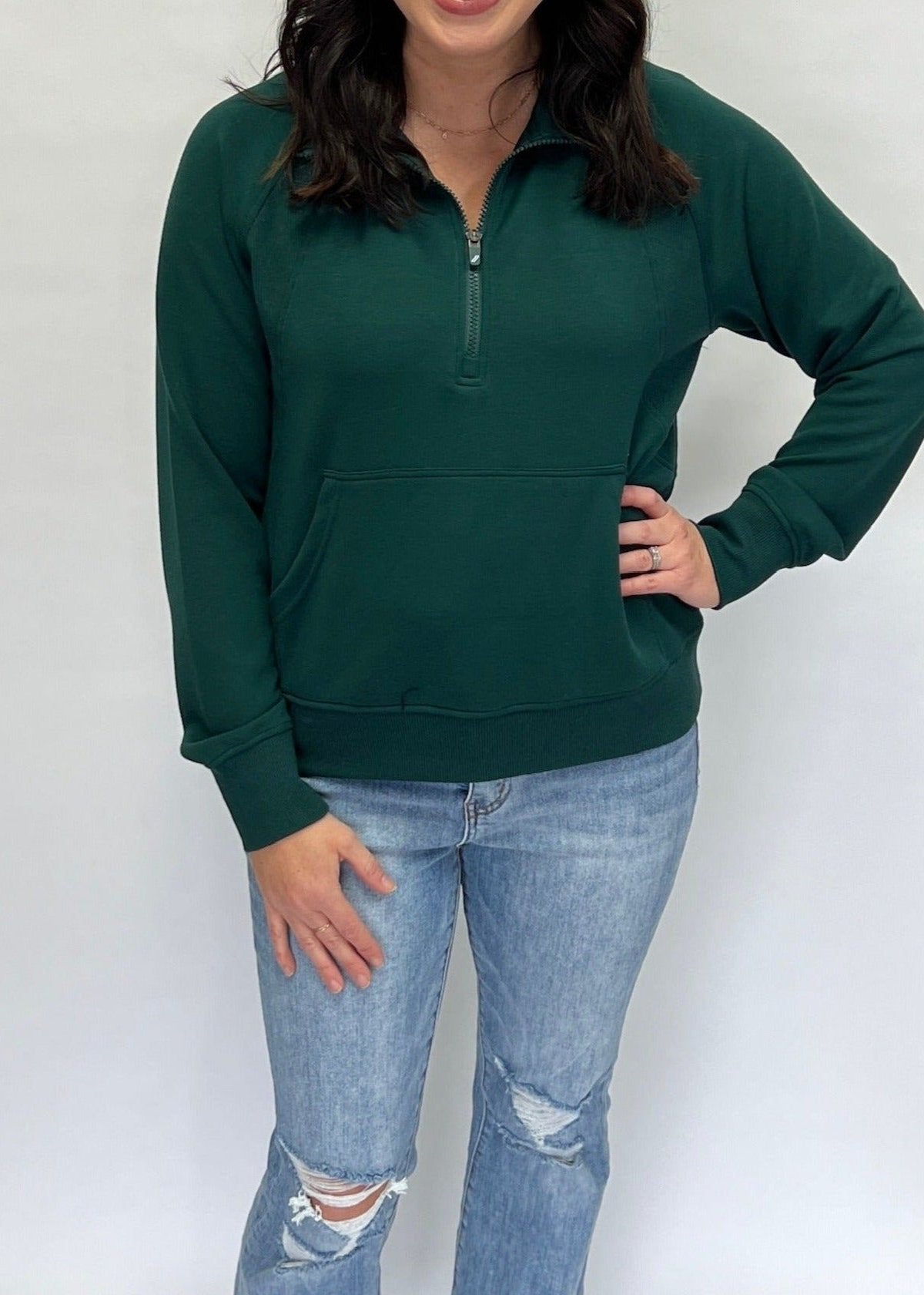 Angie Zip Pullover