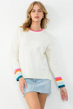 Load image into Gallery viewer, Remi Stripe Wrist Sweater