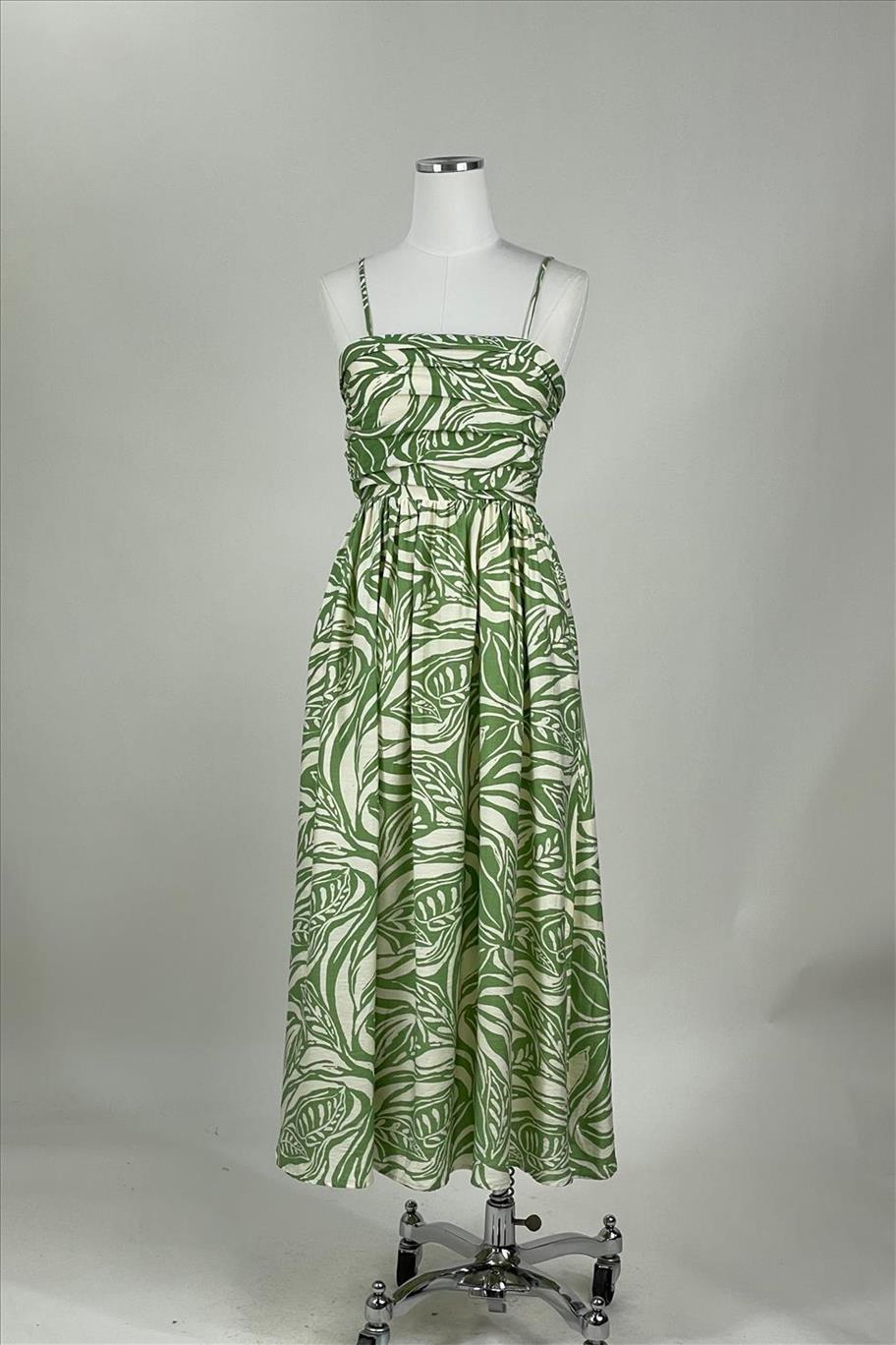 Vivian Sage Green Dress