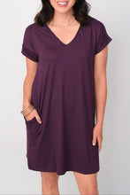 Load image into Gallery viewer, Ottilie V-Neck Knit Dress