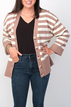 Load image into Gallery viewer, Britt Striped Cardigan