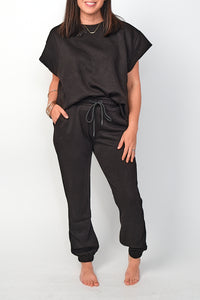 Molly Textured Jogger Pants