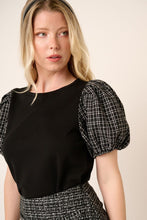 Load image into Gallery viewer, Delphi Tweed Knit Top