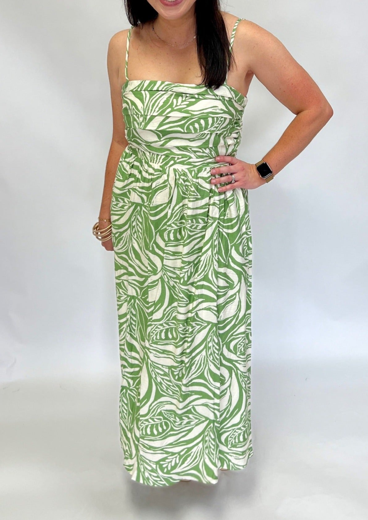 Vivian Sage Green Dress
