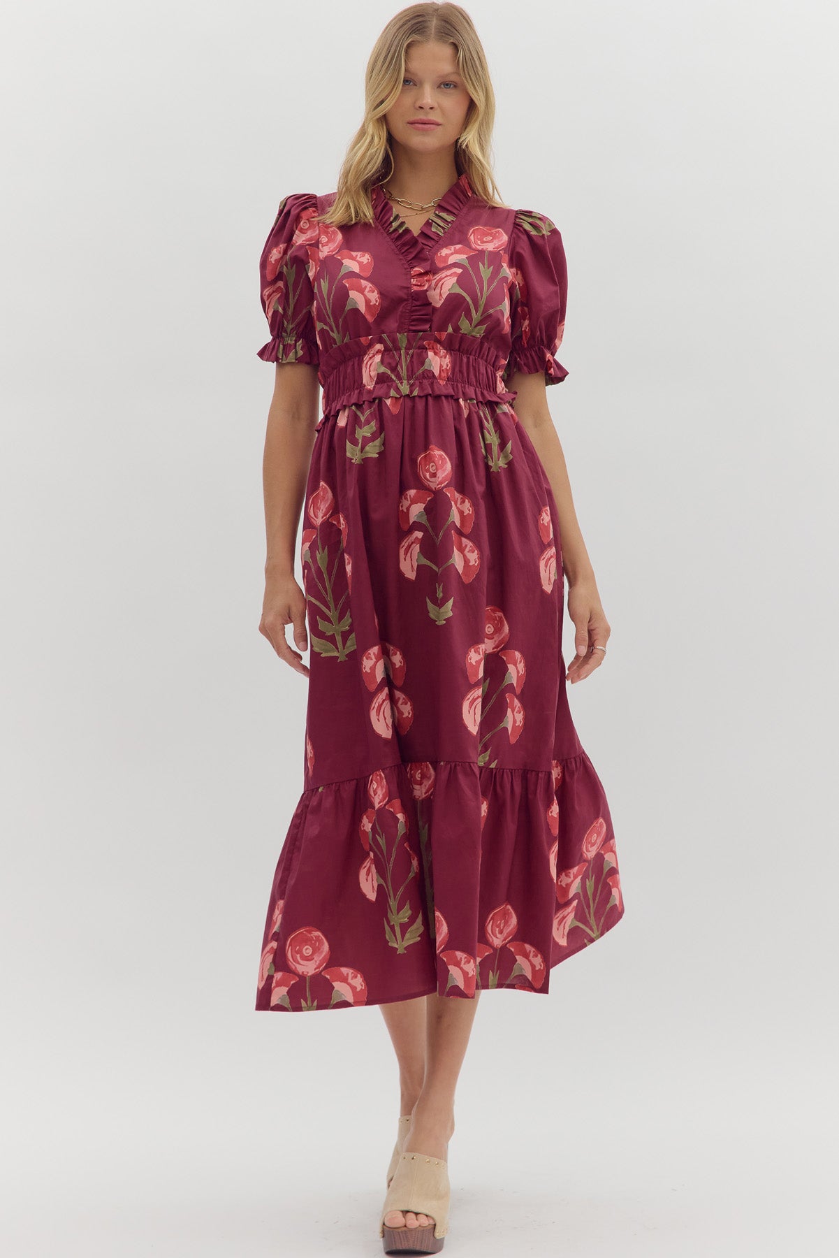 Verona Print Dress