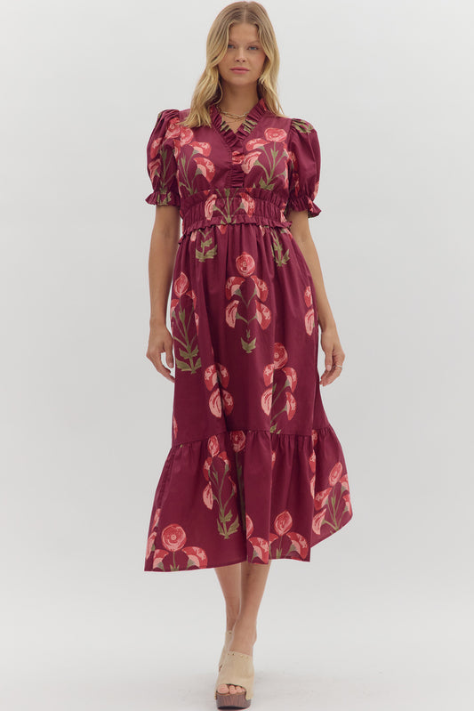 Verona Print Dress
