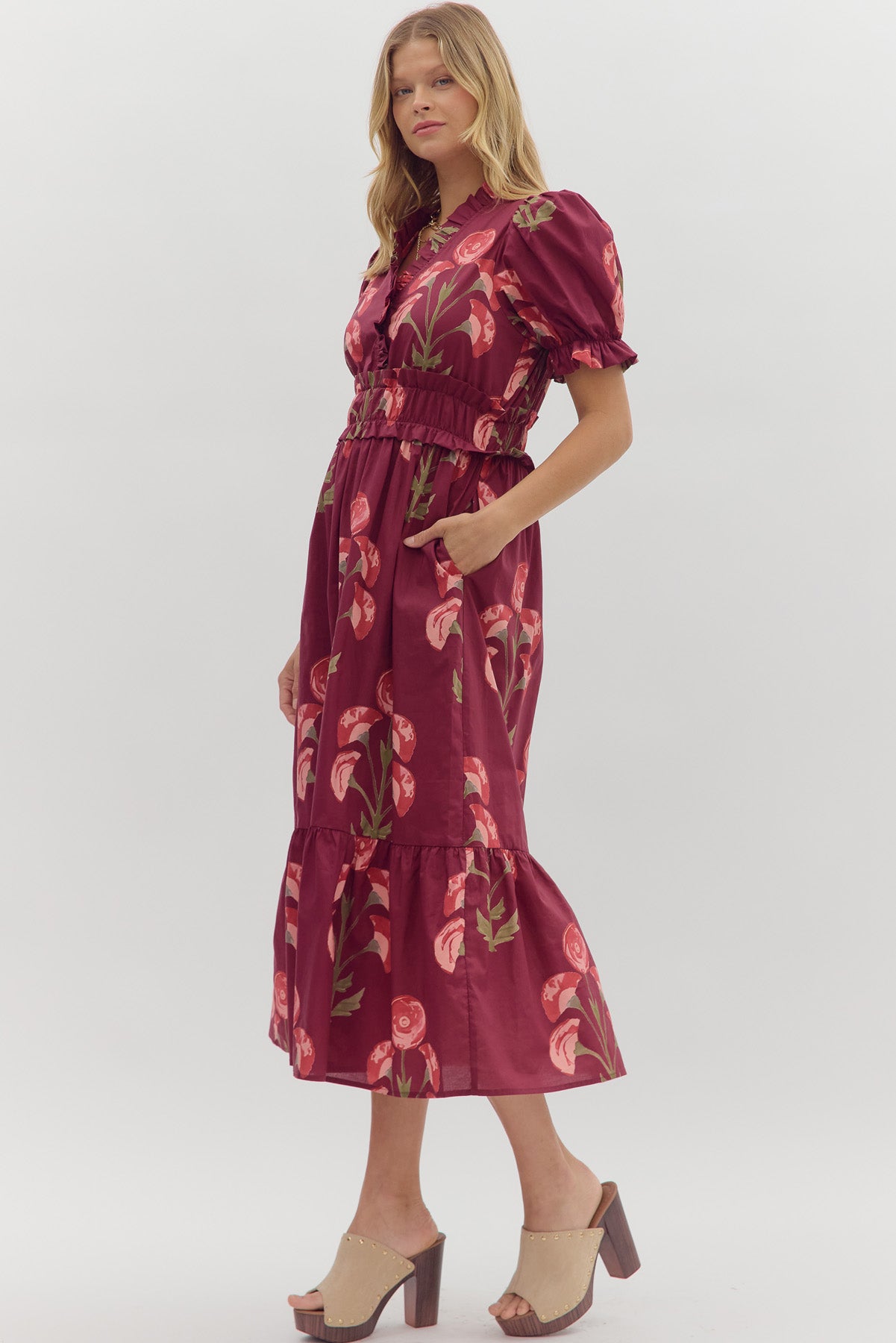 Verona Print Dress
