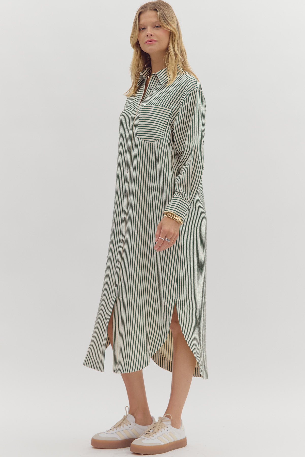 Geneva Striped Dress