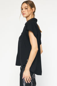 Blaine Collared Everyday Top