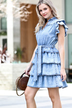Load image into Gallery viewer, Elaia Denim Dress