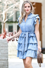 Load image into Gallery viewer, Elaia Denim Dress
